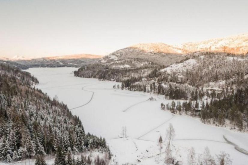 LonaLibeli- Panoramaview Towards Gaustadtoppen- Jacuzzi别墅 外观 照片