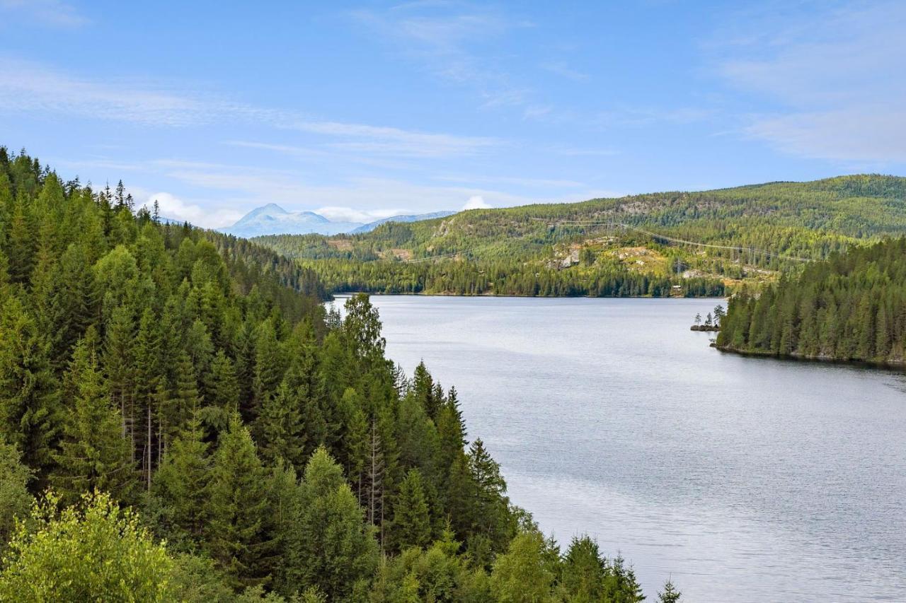 LonaLibeli- Panoramaview Towards Gaustadtoppen- Jacuzzi别墅 外观 照片